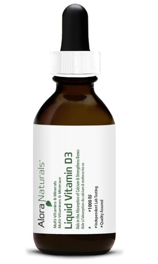 ALORA NATURALS Liquid Vitamin D3 (50 ml) - by Alora Naturals |ProCare Outlet|
