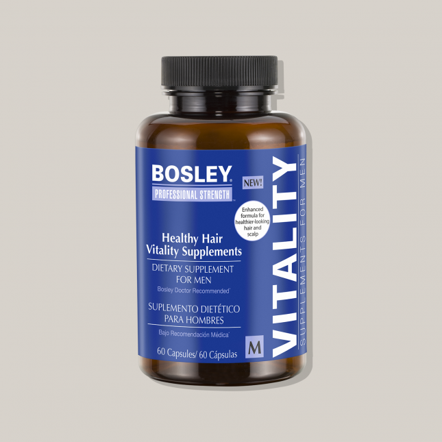 Bosley - Vitality - Supplements for Men 60x Capsules - by Bosley |ProCare Outlet|