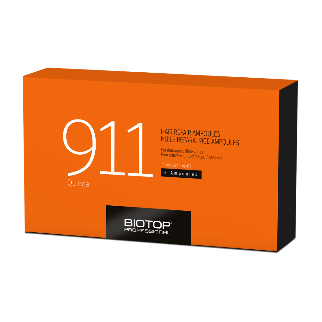 911 QUINOA HAIR REPAIR AMPOULES - by Biotop |ProCare Outlet|