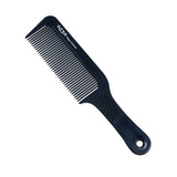 Otto 9.5" Inch Flat Top Clipper Comb Black (carbon Fiber Anti Static Heat Resistant) - ProCare Outlet by Otto