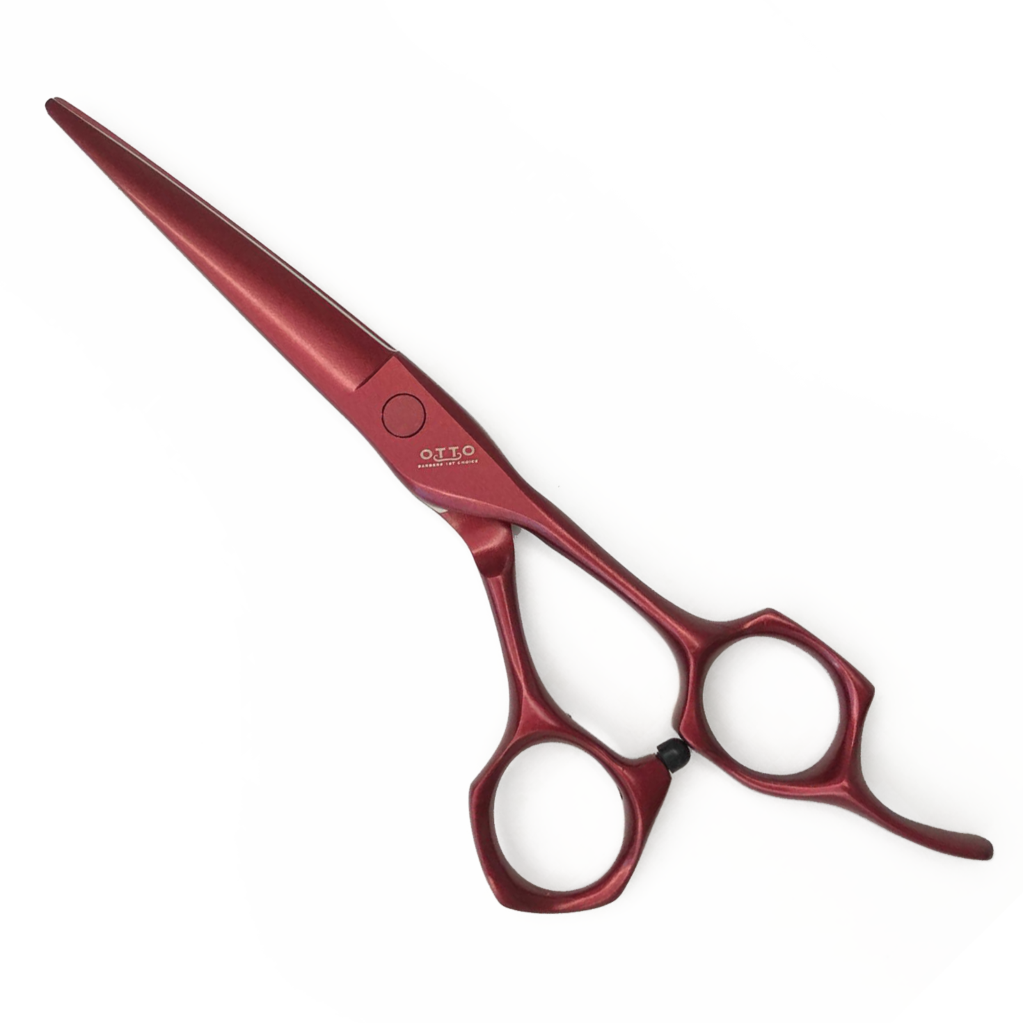 Otto Barber Hair Cutting Shears Red (6”) - ProCare Outlet by Otto