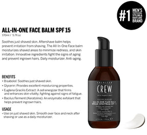 American Crew - All in One Face Balm | 170ml - ProCare Outlet by American Crew