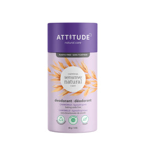Baking Soda Free Deodorant : SENSITIVE SKIN - Chamomile - ProCare Outlet by Attitude