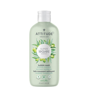 Bubble wash : SUPER LEAVES™ - Olive Leaves - ProCare Outlet by Attitude