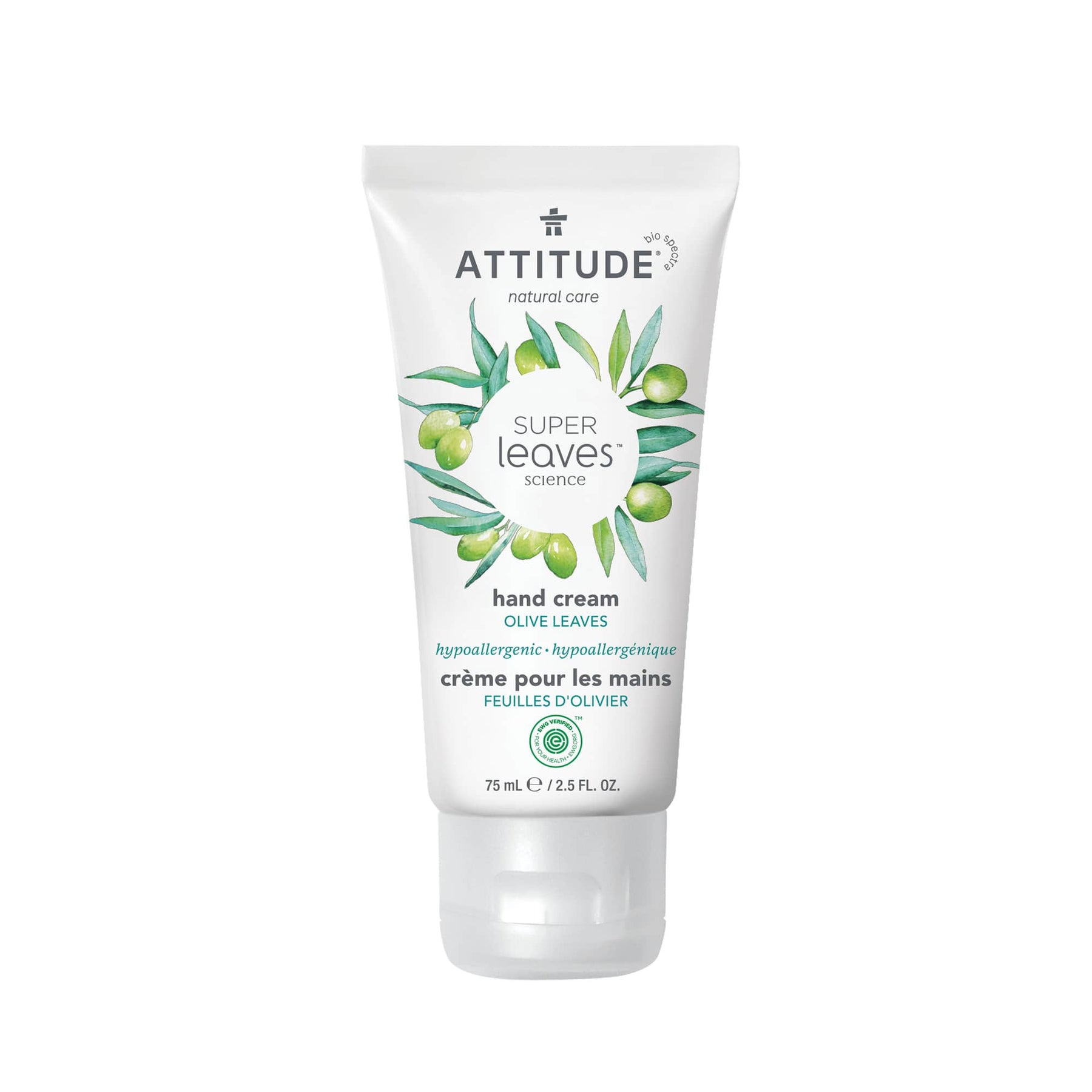 Hand Cream : SUPER LEAVES™ - Olive Leaves - ProCare Outlet by Attitude