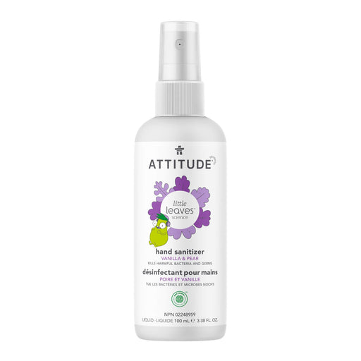 Attitude - Hand Sanitizer - Vanilla and pear / 100 mL - ProCare Outlet by Attitude