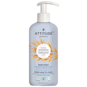 Body Lotion : SENSITIVE SKIN - Unscented - by Attitude |ProCare Outlet|