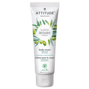 Body Cream : SUPER LEAVES™ - Olive Leaves - by Attitude |ProCare Outlet|