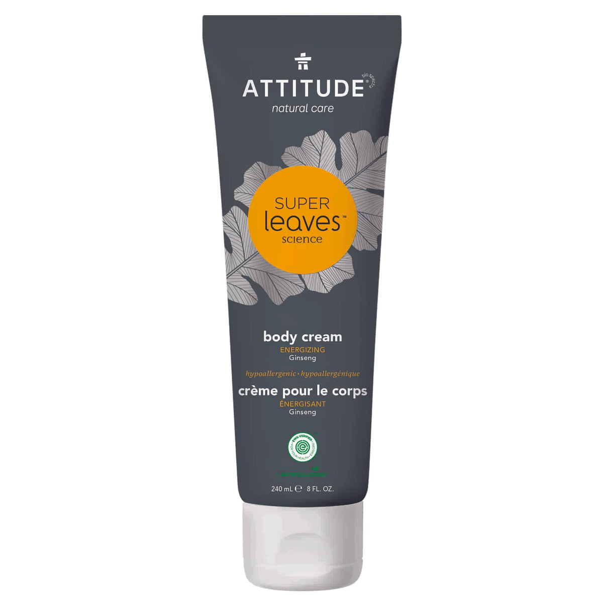 Body Cream : SUPER LEAVES™ - Ginseng - ProCare Outlet by Attitude