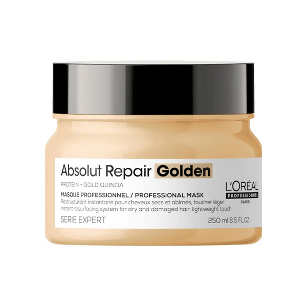L'Oréal Professionnel Absolut Repair Golden Mask – Lightweight Resurfacing for Damaged Hair