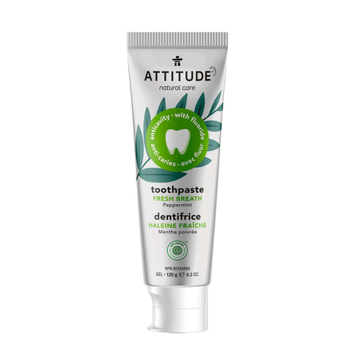 Toothpaste Fresh Breath with Fluoride - ProCare Outlet by ATTITUDE