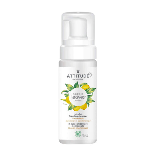Micellar Foaming Cleanser : SUPER LEAVES™ - Lemon leaves - by ATTITUDE |ProCare Outlet|