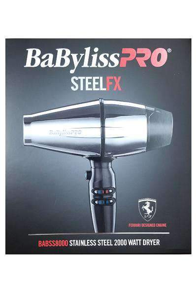 BaByliss Pro SteelFX Stainless Steel Dryer