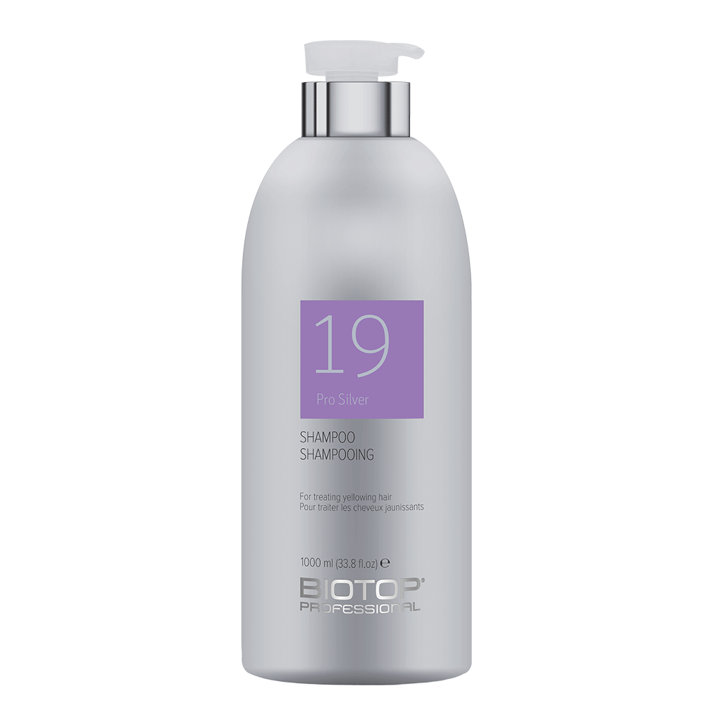19 PRO SILVER SHAMPOO - 33.8oz (1000ml) - by Biotop |ProCare Outlet|