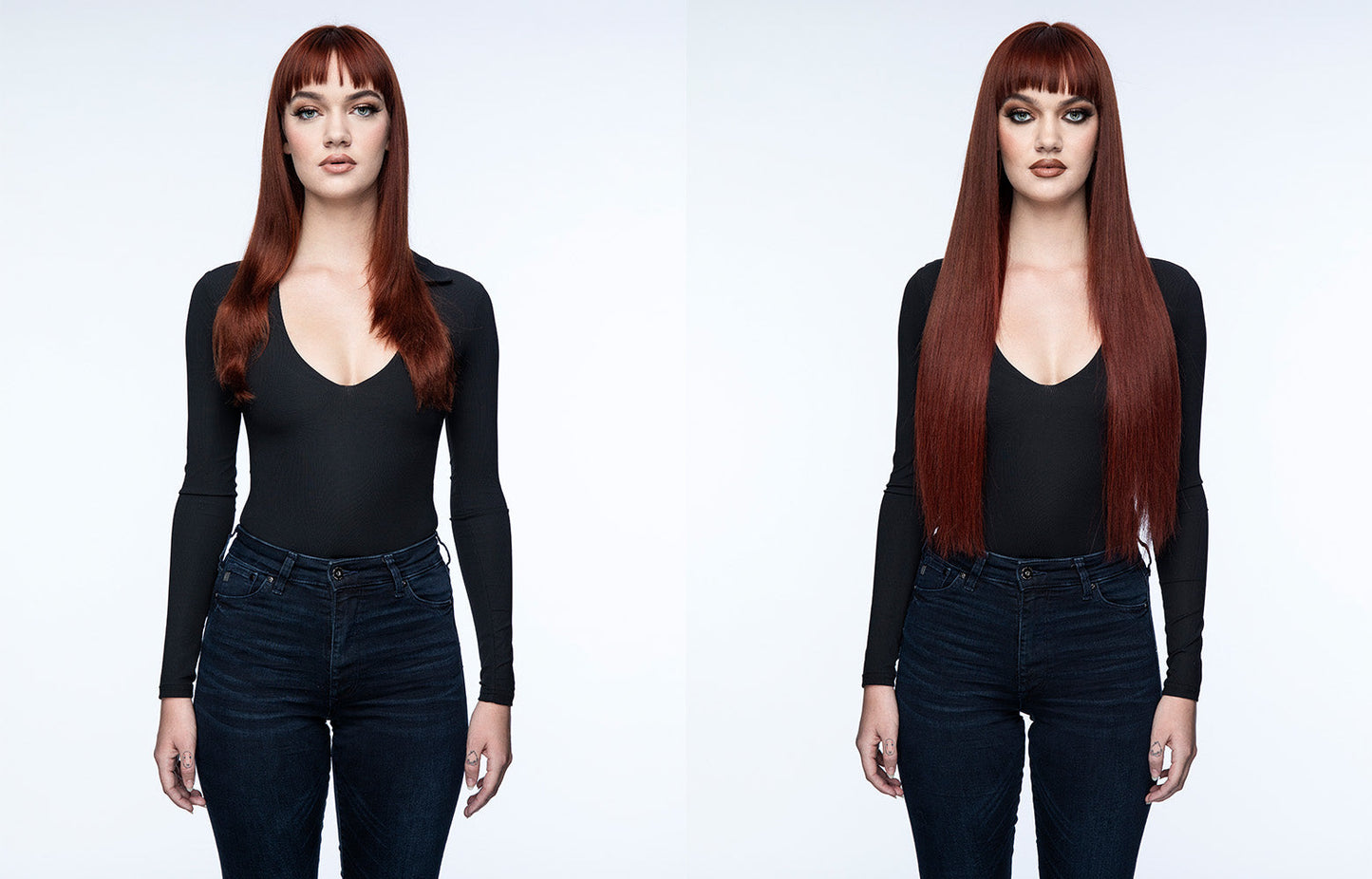 BELLAMI Silk Seam 20" 180g Extensiones de Cabello Natural Canela Moca