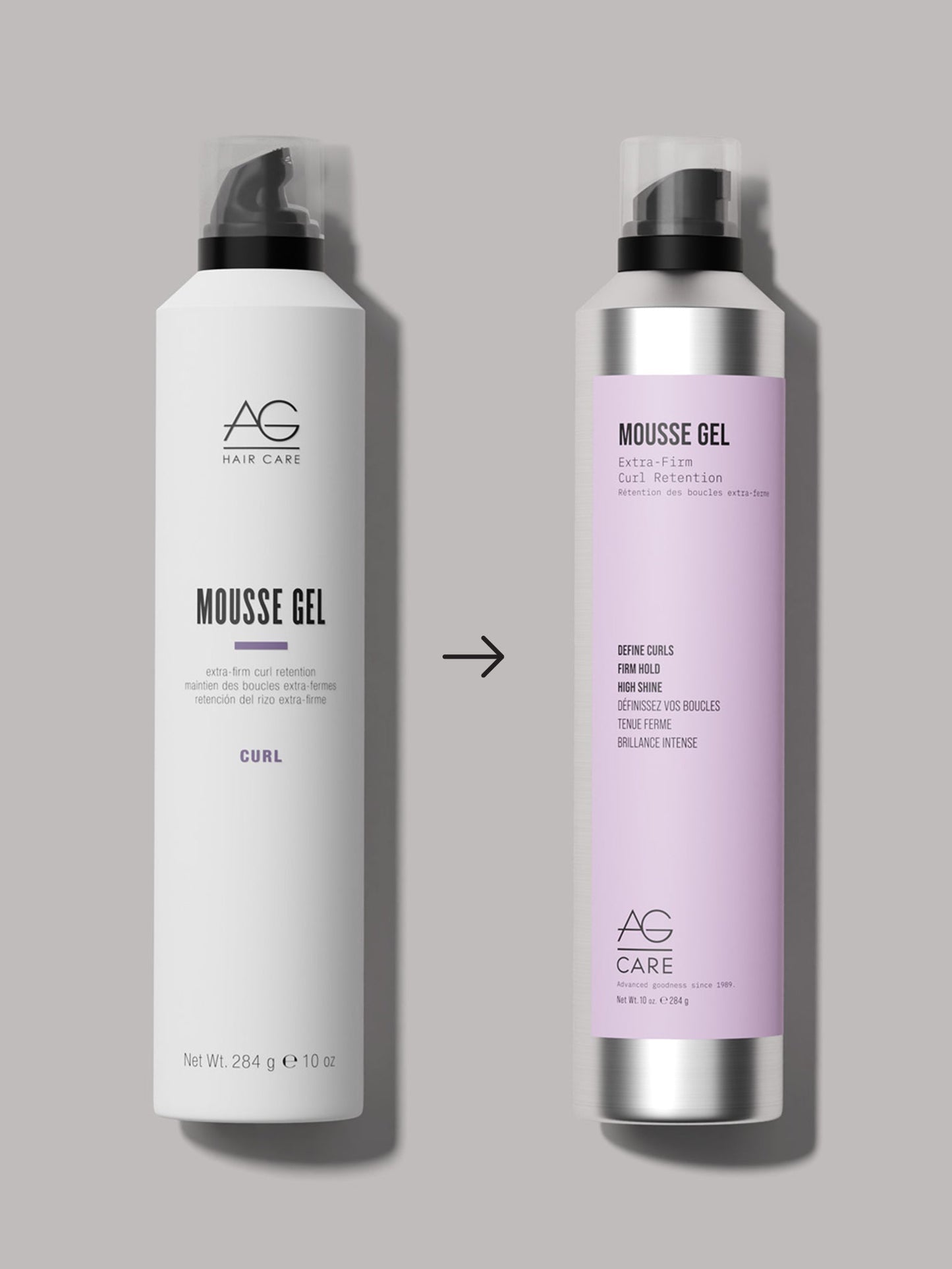 MOUSSE GEL Extra-Firm Curl Retention - by AG Hair |ProCare Outlet|