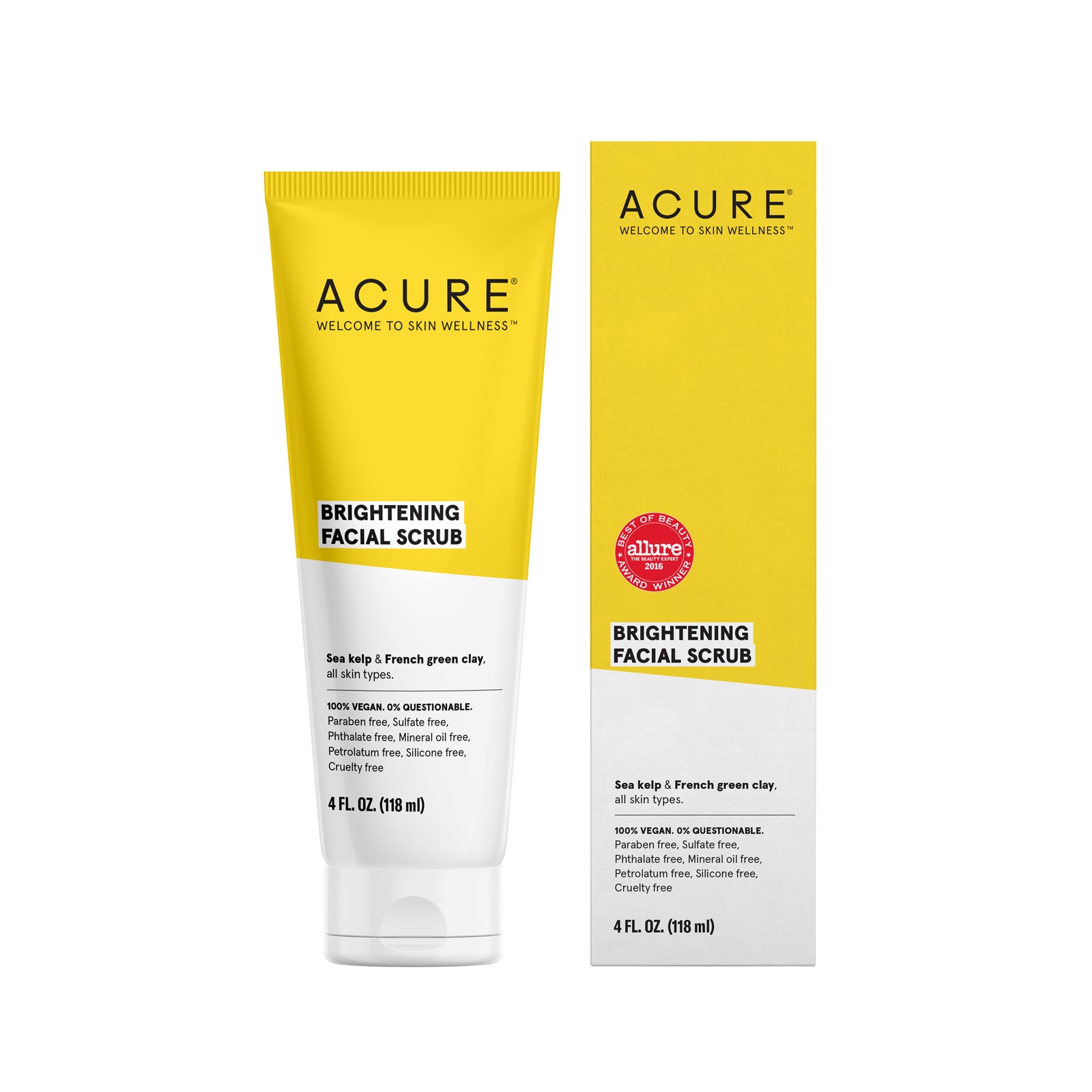 ACURE - Brightening Facial Scrub - ProCare Outlet by Acure
