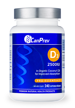 CanPrev | Vitamin D3 2500 IU 240 Softgels - Default Title - by CanPrev |ProCare Outlet|
