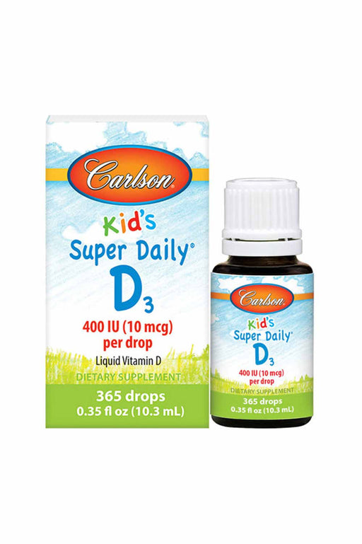 Carlson Labs Kid's Super Daily D3 400 IU - ProCare Outlet by Carlson Labs