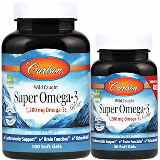 Carlson Labs Super Omega-3 Gems 1200 mg - ProCare Outlet by Carlson Labs