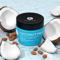 Mascarilla capilar de leche de coco