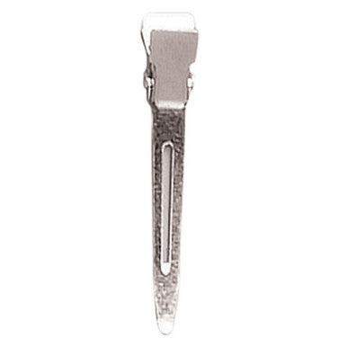 BaBylissPRO - (34456) Metal Curl Clips - Single Prong - 80/box