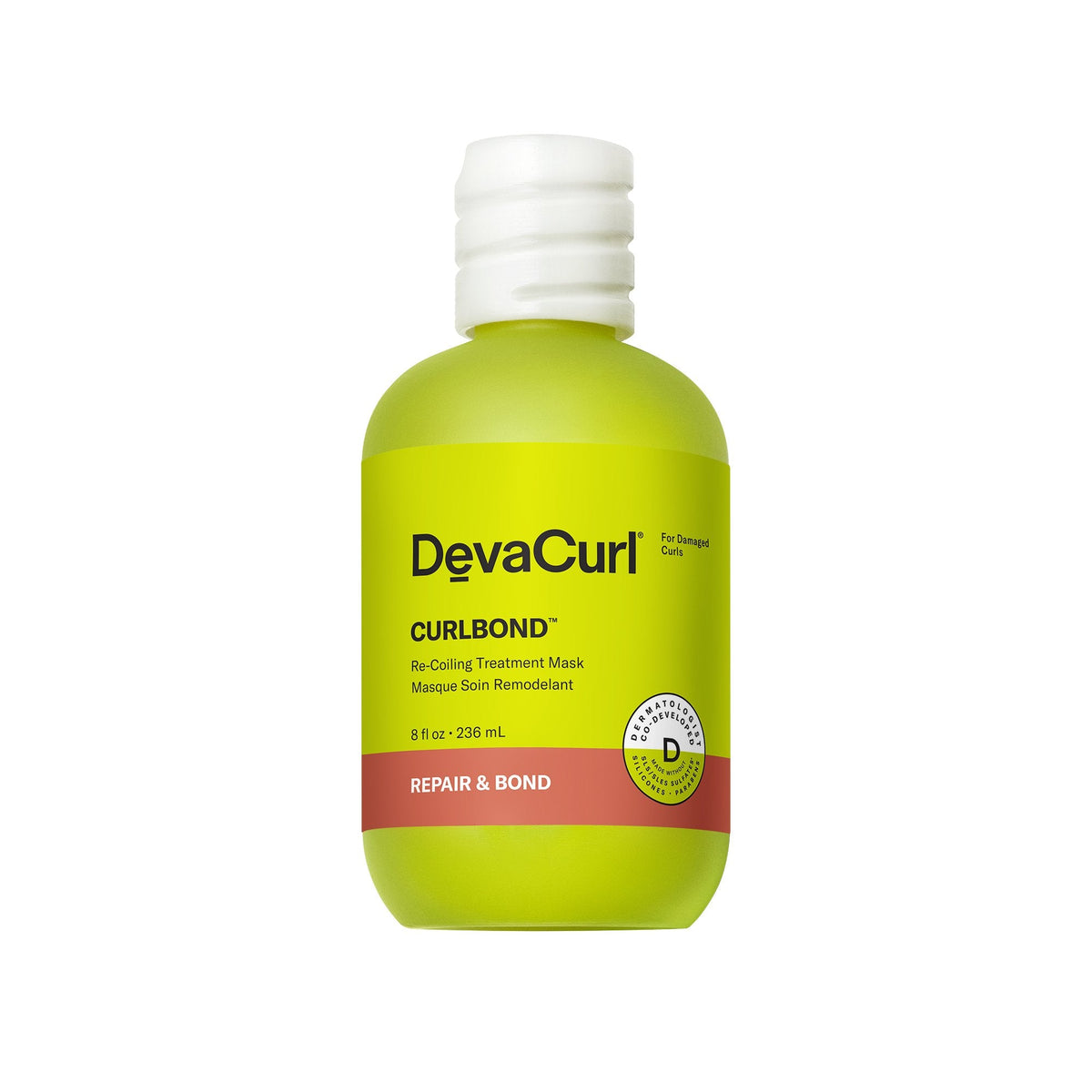 New! DevaCurl CurlBond Treatment Mask - 8oz - by Deva Curl |ProCare Outlet|