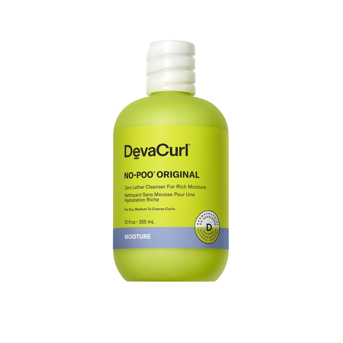 New! DevaCurl No-Poo Original - 12oz - by Deva Curl |ProCare Outlet|
