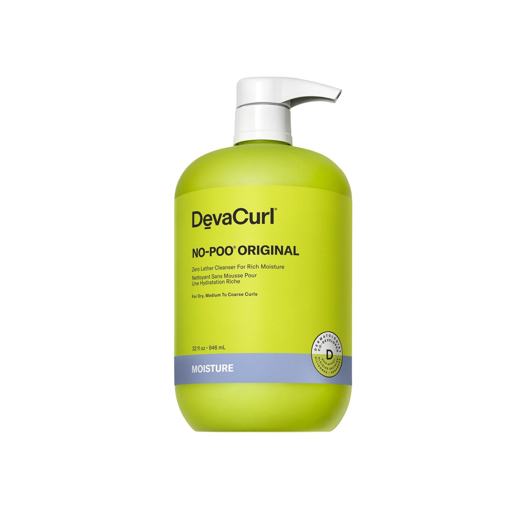 New! DevaCurl No-Poo Original - 32oz - by Deva Curl |ProCare Outlet|