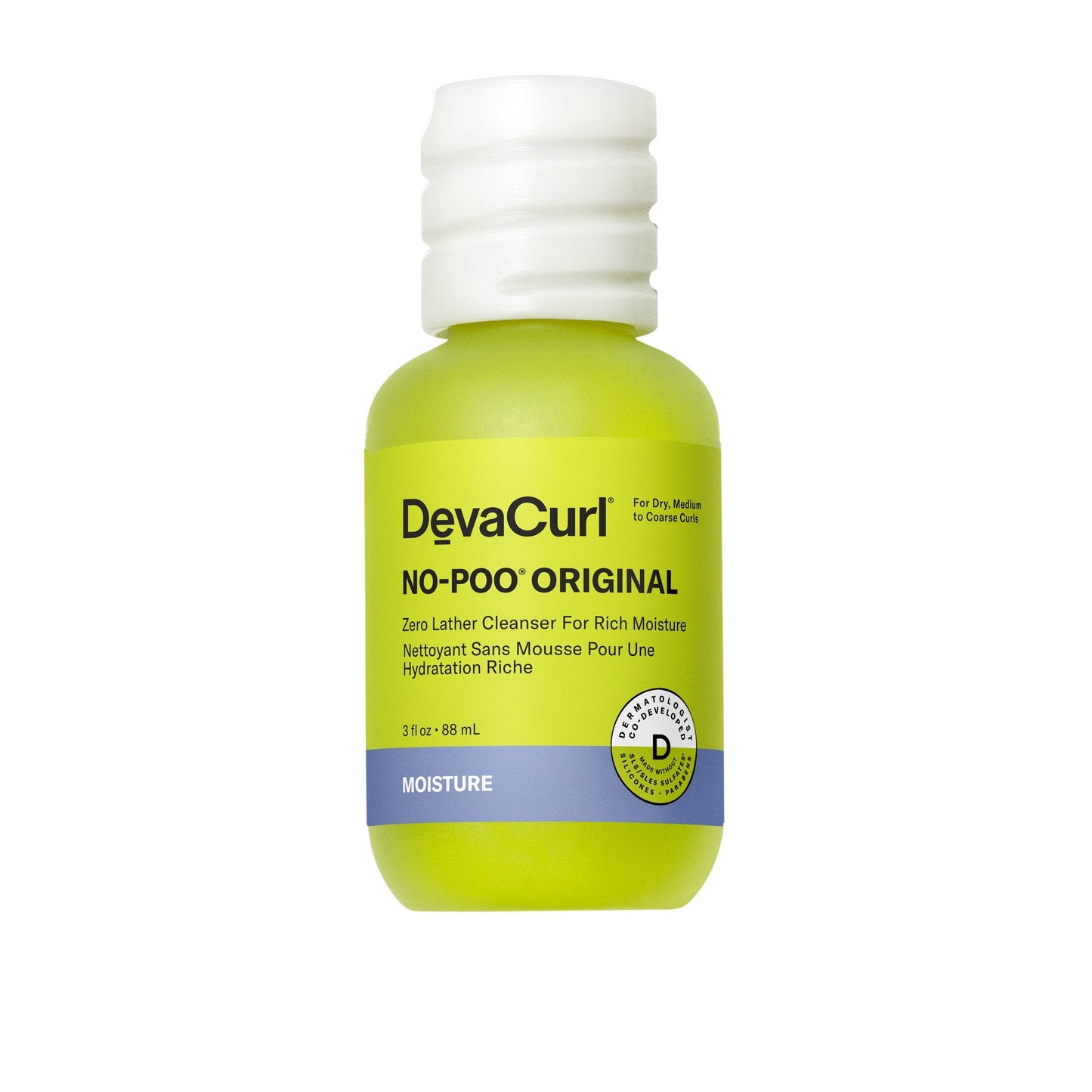 New! DevaCurl No-Poo Original - 3oz - by Deva Curl |ProCare Outlet|