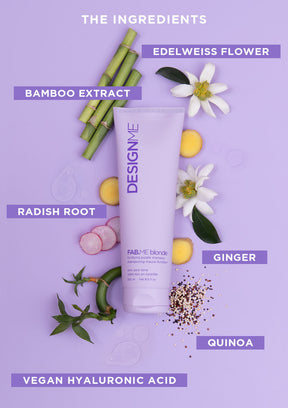 Designme - FAB.ME BLONDE • Shampooing violet fortifiant