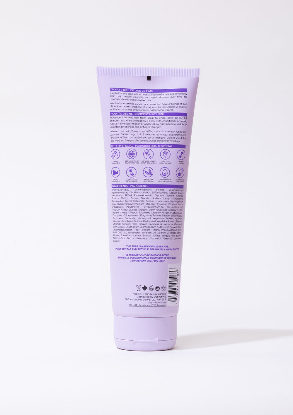 Designme - FAB.ME BLONDE • Fortifying Purple Shampoo