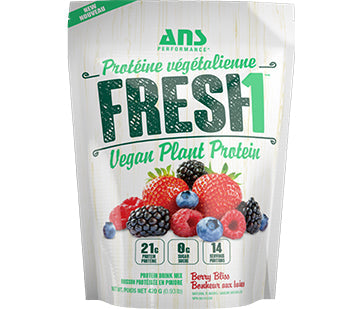 FRESH1 Vegan Protein 420g - Berry Bliss - ProCare Outlet by ANSperformance