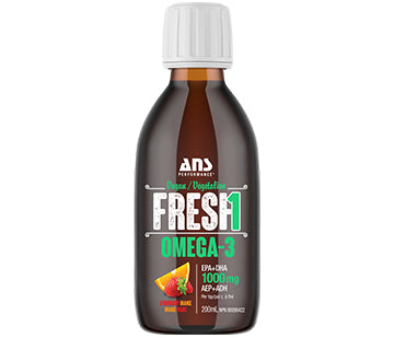 AnsPerformance - FRESH1 Vegan OMEGA-3 - Strawberry Orange 200mL - ProCare Outlet by ANSperformance