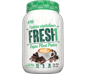AnsPerformance - FRESH1 Vegan Protein - Cafe Mocha - by ANSperformance |ProCare Outlet|