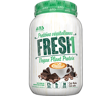 AnsPerformance - FRESH1 Vegan Protein - Cafe Mocha - by ANSperformance |ProCare Outlet|