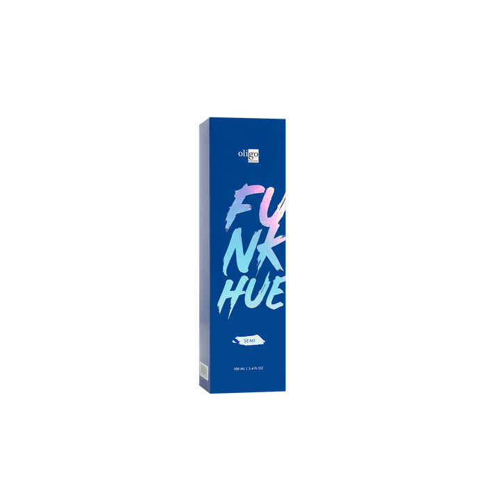 Oligo FunkHue Semi-Permanent Haircolor - BLUE - by Prohair |ProCare Outlet|
