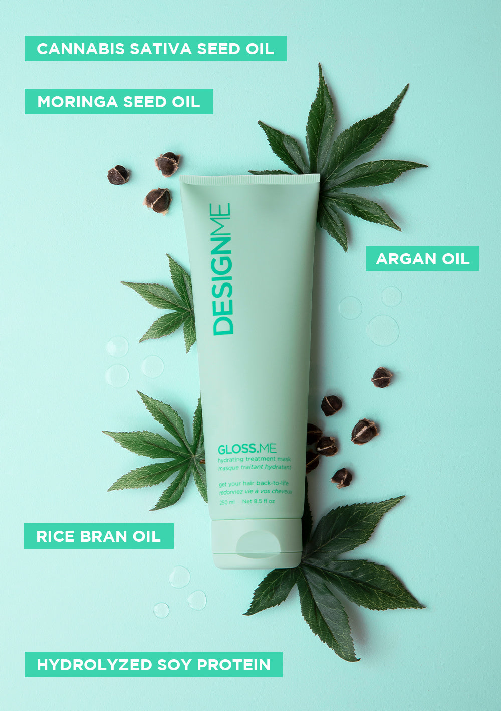 Designme - GLOSS.ME • Masque Soin Hydratant