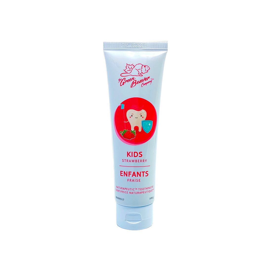 Naturapeutic Child Toothpaste Fluoride Free - Strawberry - by Green Beaver |ProCare Outlet|