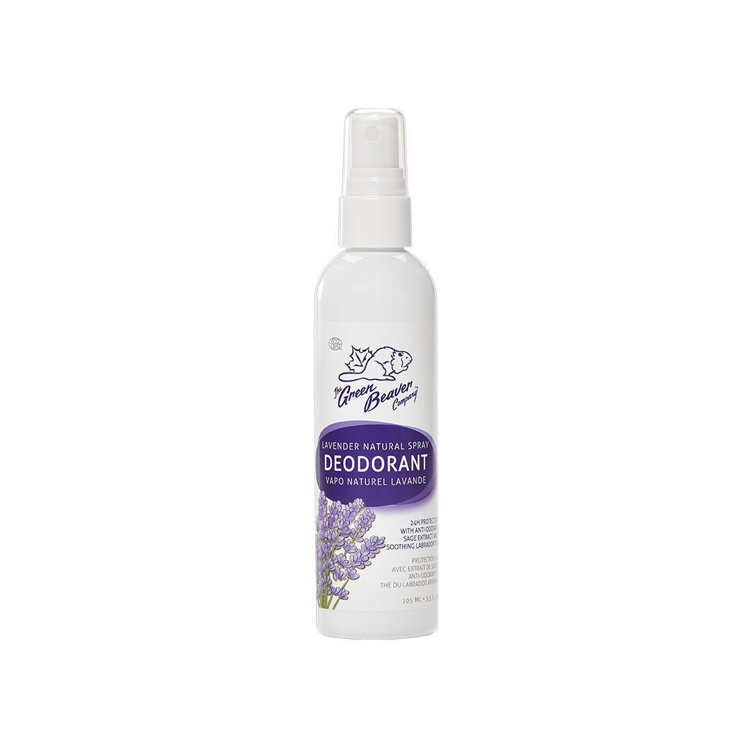 Deodorant Spray - Lavender |105ml| - by Green Beaver |ProCare Outlet|