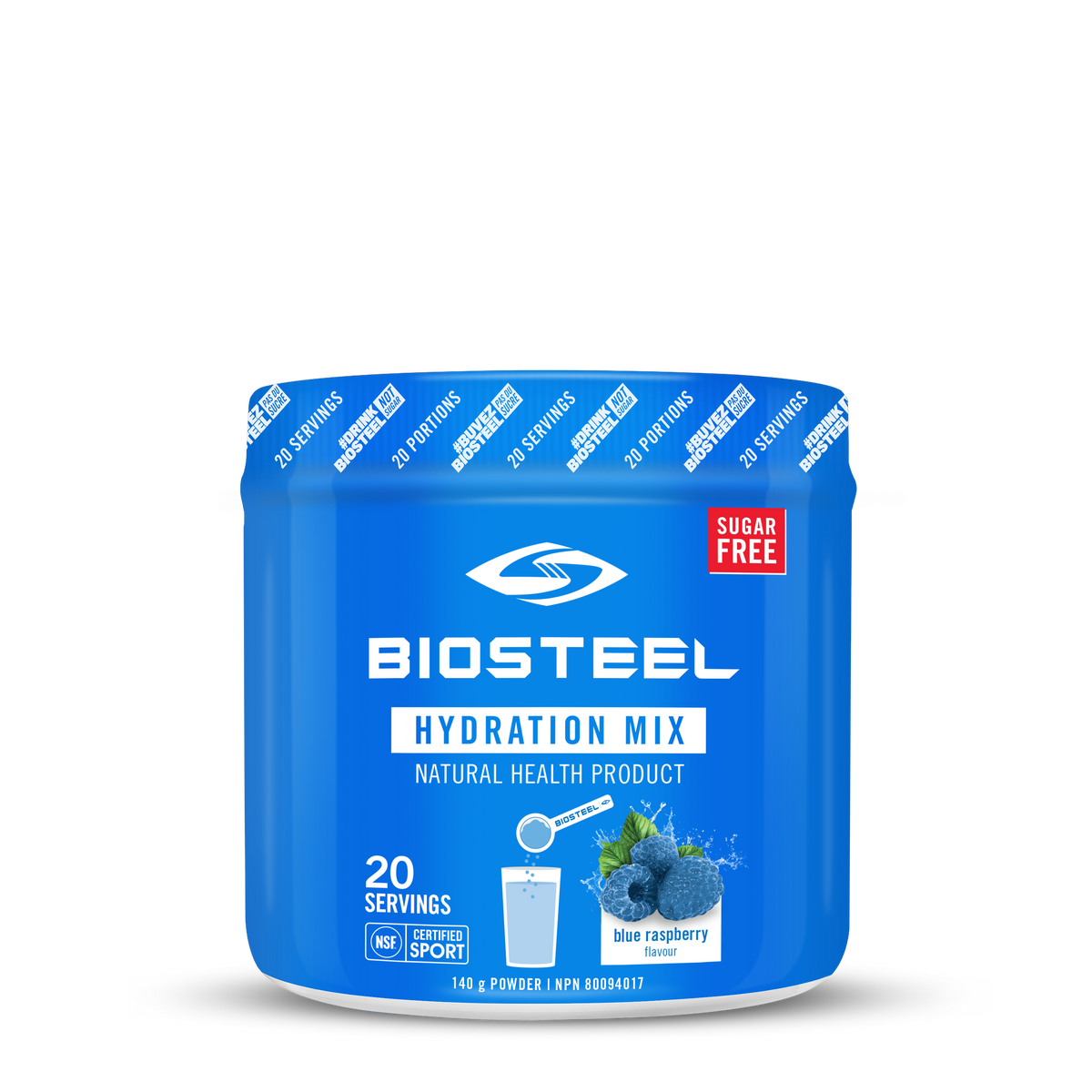 Hydration Mix / Blue Raspberry - 20 Servings - by BioSteel Sports Nutrition |ProCare Outlet|