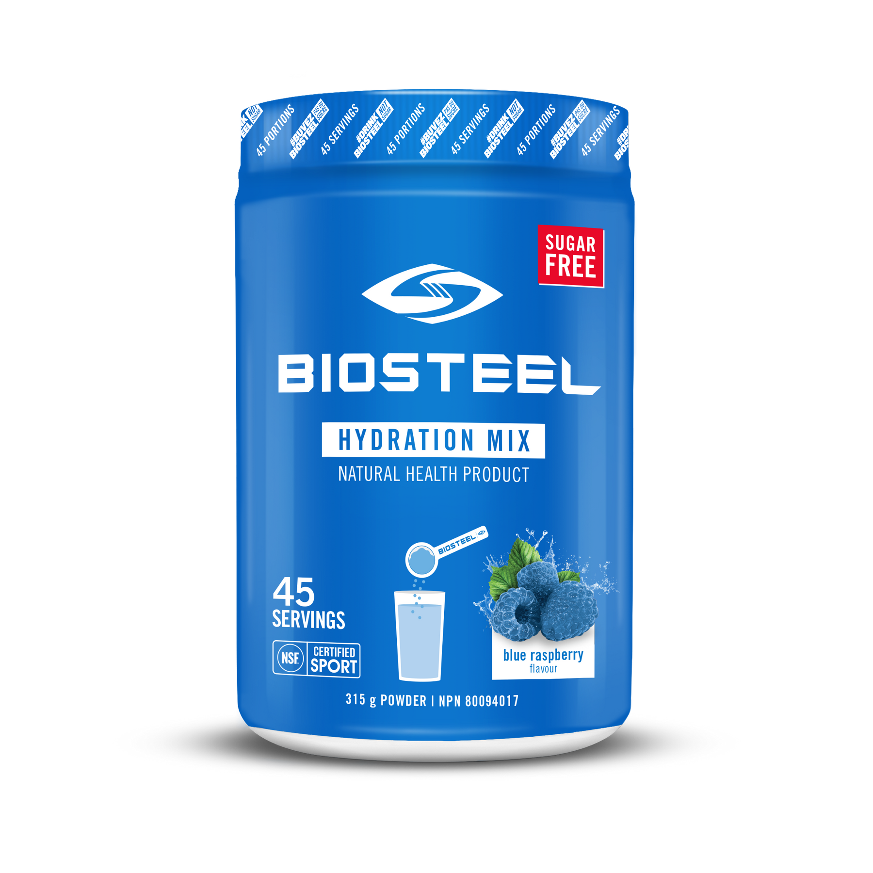Hydration Mix / Blue Raspberry - 45 Servings - by BioSteel Sports Nutrition |ProCare Outlet|