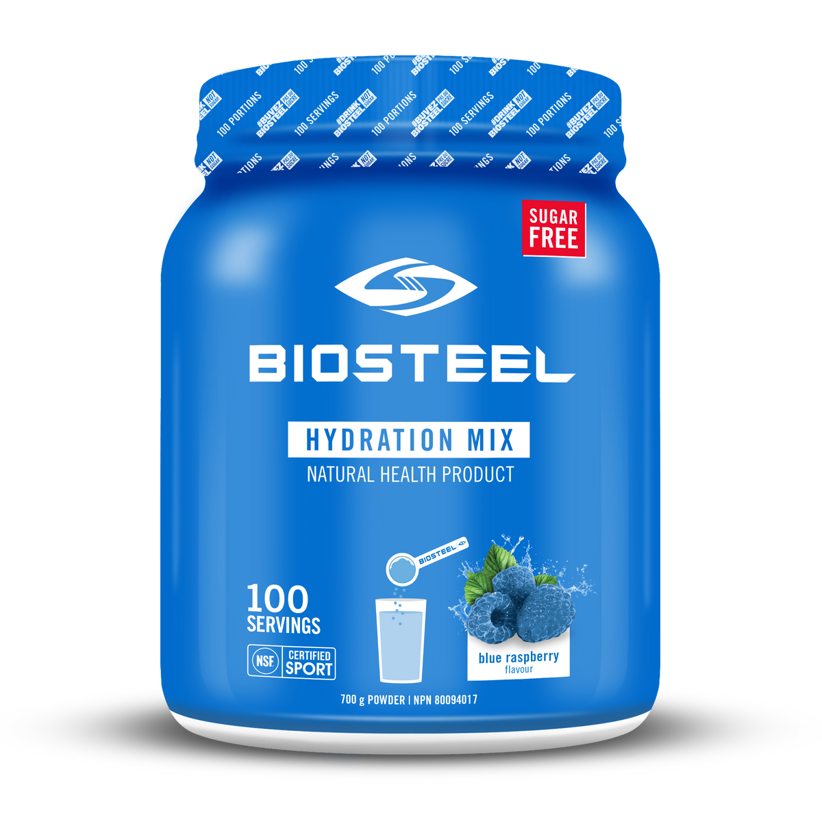 Hydration Mix / Blue Raspberry - 100 Servings - by BioSteel Sports Nutrition |ProCare Outlet|