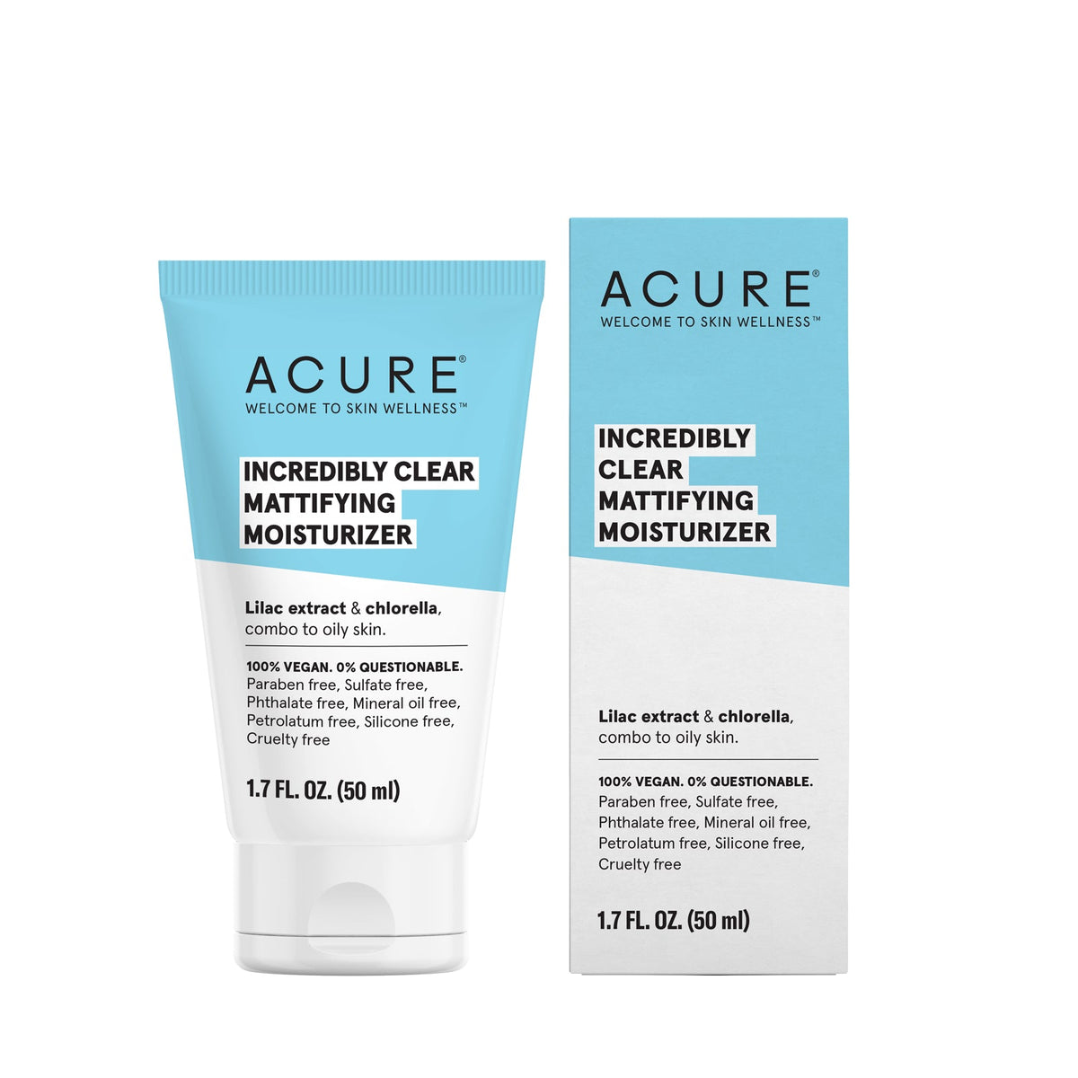 ACURE - Incredibly Clear Mattifying Moisturizer - by Acure |ProCare Outlet|