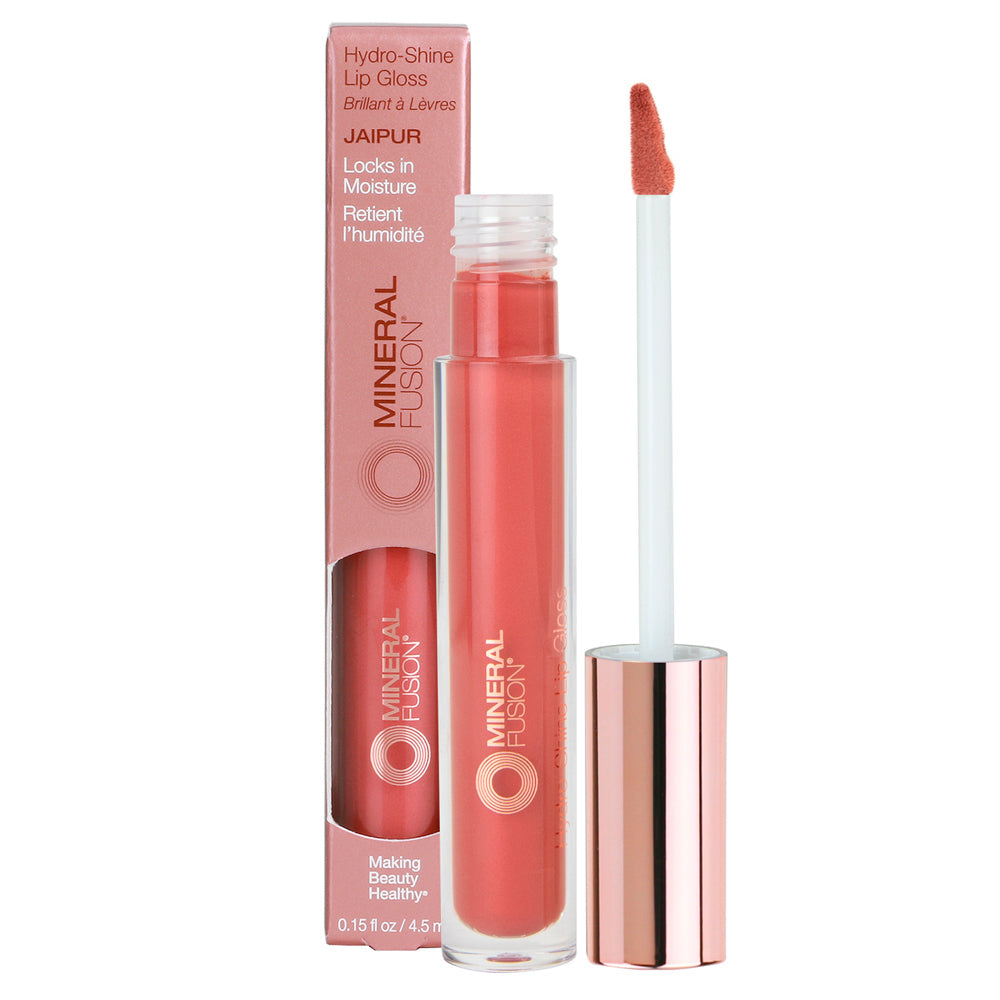 Mineral Fusion - Hydro-shine Lip Gloss - Jaipur- Peachy Pink - ProCare Outlet by Mineral Fusion