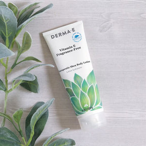 Vitamin E Fragrance-Free Sensitive Skin Shea Body Lotion - ProCare Outlet by DERMA E
