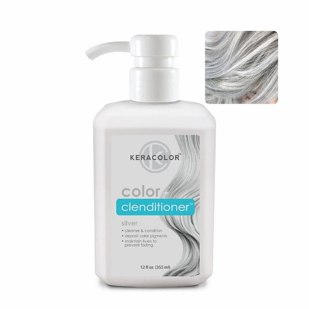 Color+Clenditioner - 355ml/12oz - Silver - by Kerachroma |ProCare Outlet|