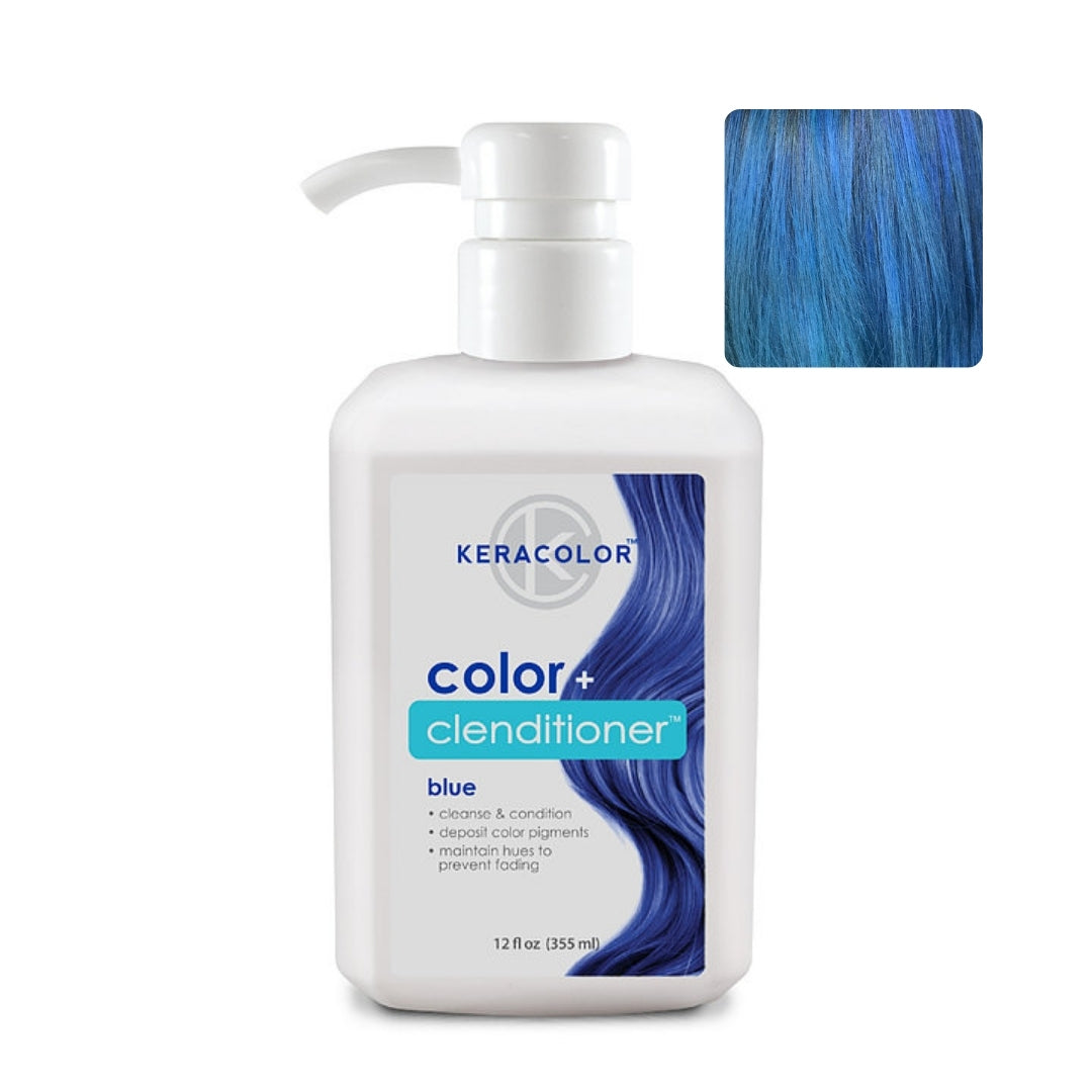 Color+Clenditioner - 355ml/12oz - Blue - by Kerachroma |ProCare Outlet|