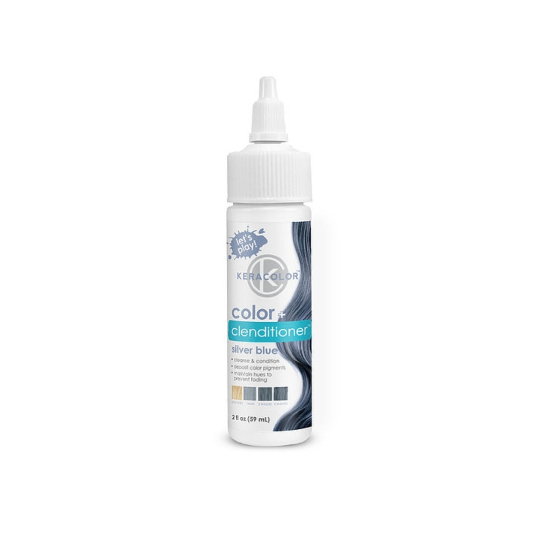 Color+Clenditioner - 60ml/2oz - Silver Blue - by Kerachroma |ProCare Outlet|