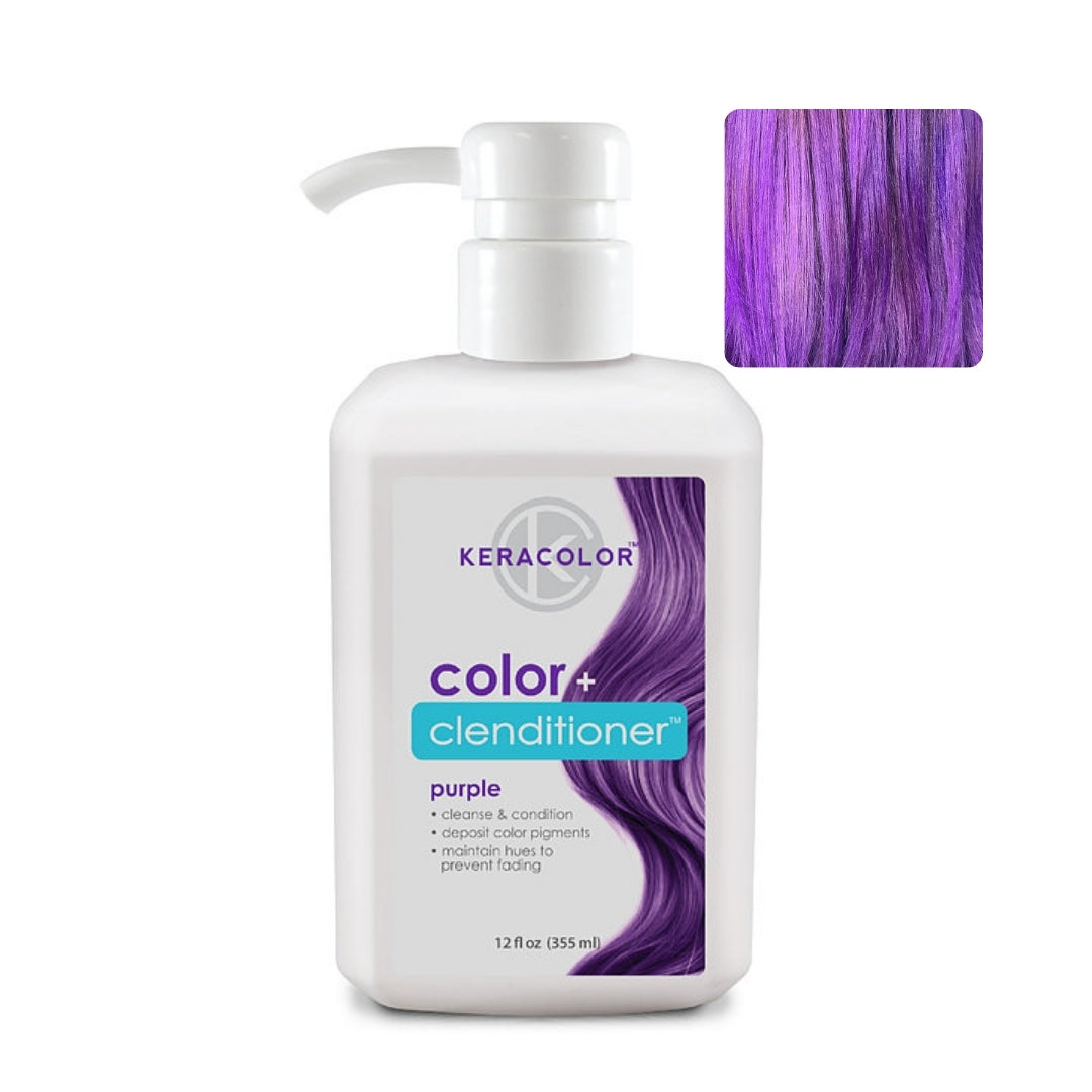 Color+Clenditioner - 355ml/12oz - Purple - by Kerachroma |ProCare Outlet|